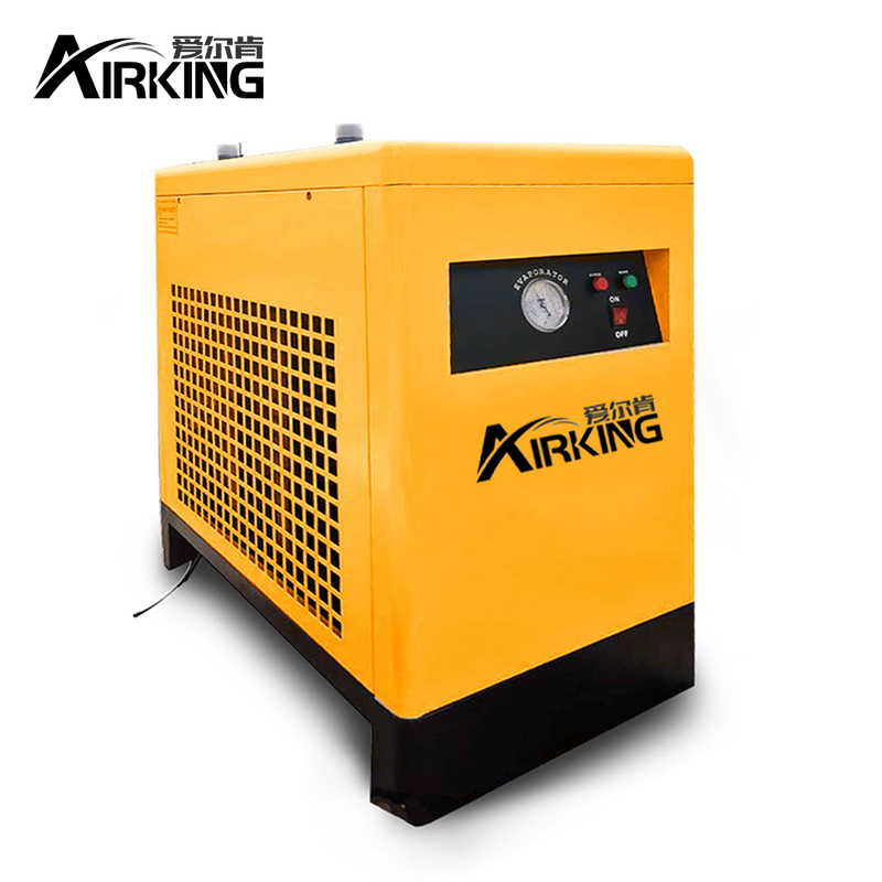 380V air-cooled portable Screw Compressor Built-in Dryer