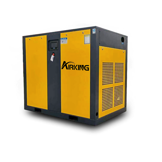 415V 50HZ 3PH 60HP 45KW 7Bar 10Bar IP54 Oil Injected Screw Type Variable Speed Rotary Air Compressor