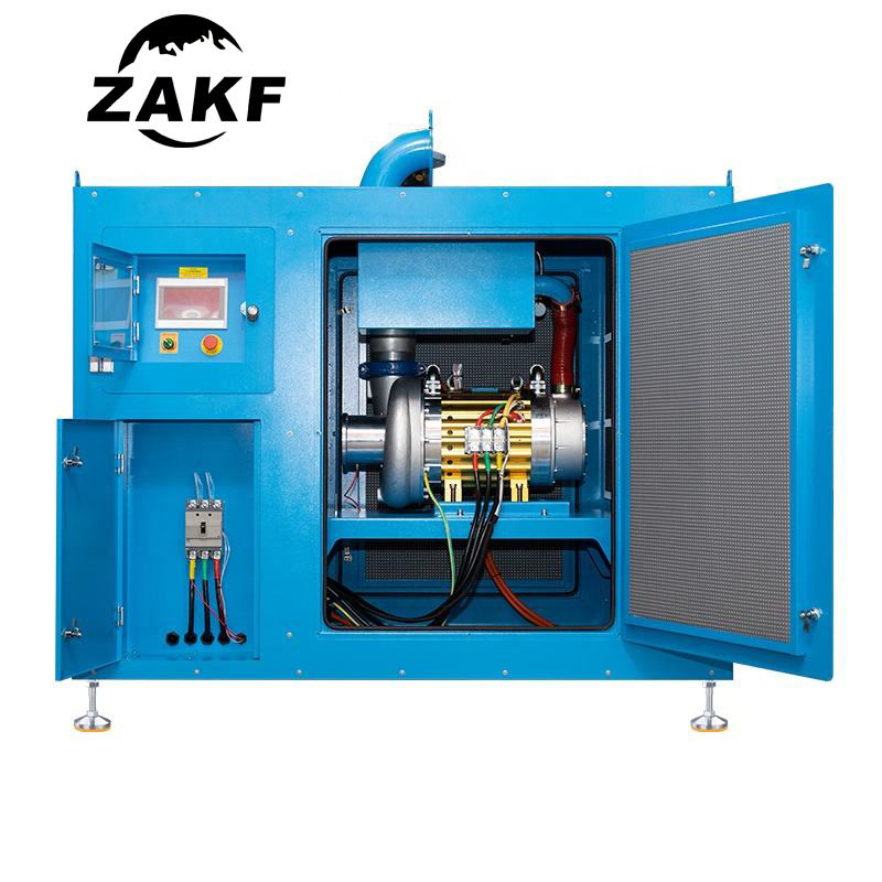 ZAKF 670HP 502KW 130m3/min Magnetic Levitation Blower Bearing Wastewater Treatment Maglev Turbo Centrifugal Compressor