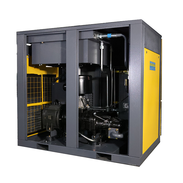 380V 50HZ 3PH 150HP 110KW 8Bar IP55 Oil Injected Screw Type Variable Speed Screw Air Compressor