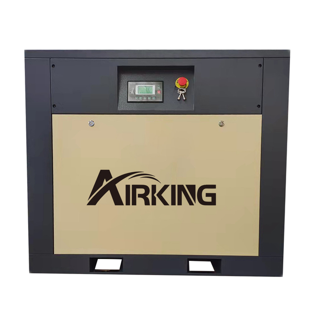 380V 50HZ 3PH 10HP 7.5KW 7Bar 8Bar 10Bar IP54 Screw Type Variable Speed VFD Compressor 