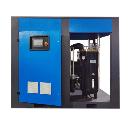 Energy Saving 380V 50HZ 3PH 200HP 150KW 8Bar IP55 Oil Injected Screw Type Variable Speed Screw Air Compressor