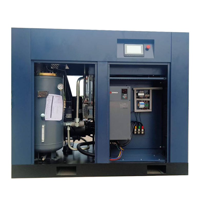 120HP 90KW permanent magnet frequency PM VSD Screw Air Compressor Strong anti-interference ability 