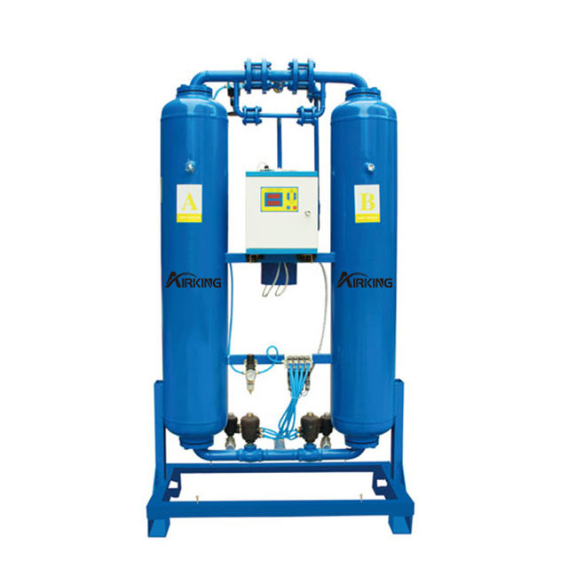 Hot sale product 75hp 10m3/min Heatless Adsorption Type Compressed Air Dryer of alumina