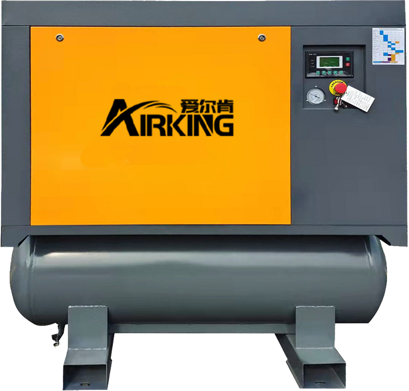 10HP 8bar AIRKING PM motor variable speed 3in1 screw air compressor 