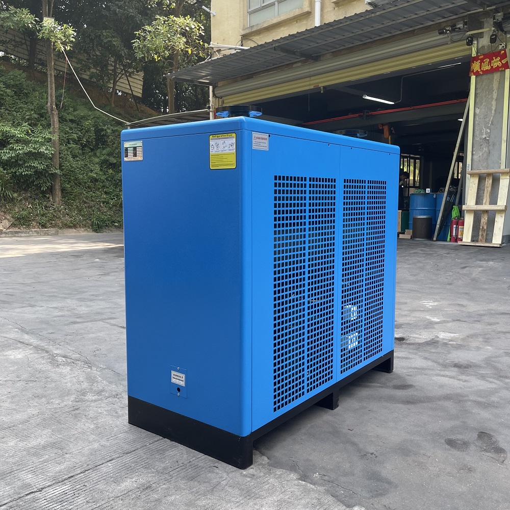 CE lubricated portable Screw Compressor Built-in Dryer