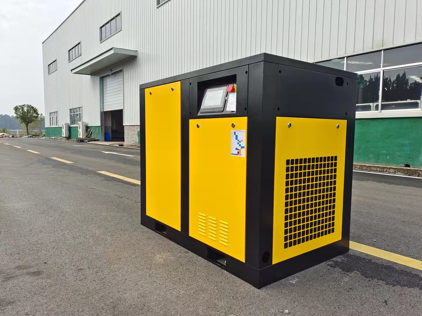 415V 50HZ 3PH 60HP 45KW 7Bar 10Bar IP54 Oil Injected Screw Type Variable Speed Rotary Air Compressor