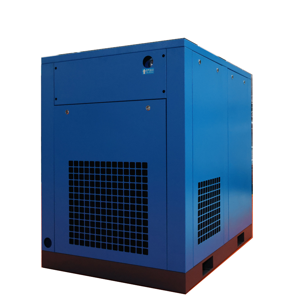 Hot selling AK-40 30KW 40HP 8bar power frequency IP54 pcp air compressor screw type compressor for Sandblasting