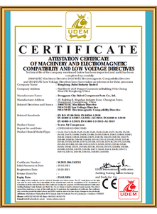 Certificate About COMPRESSORCE