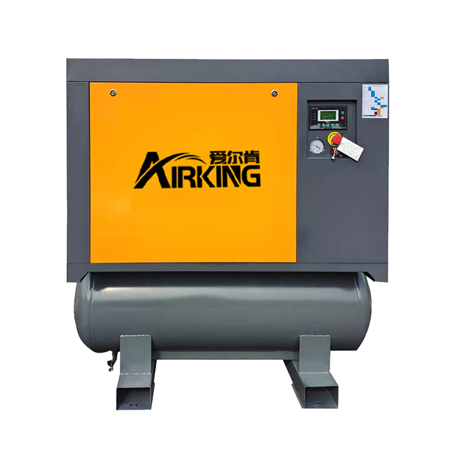 20HP 8bar AIRKING fixed speed integrated screw air compressor 